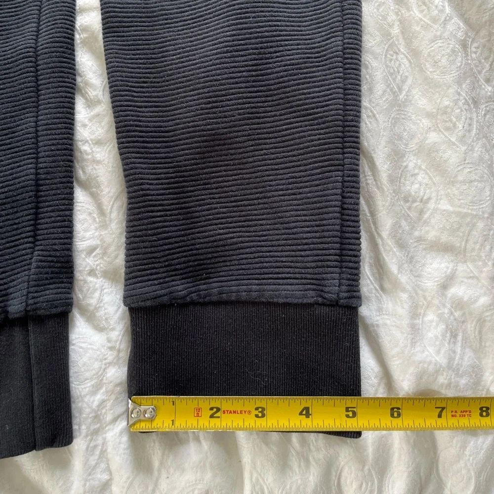 American Apparel Charcoal Ribbed Pants - Picture 3 of 9